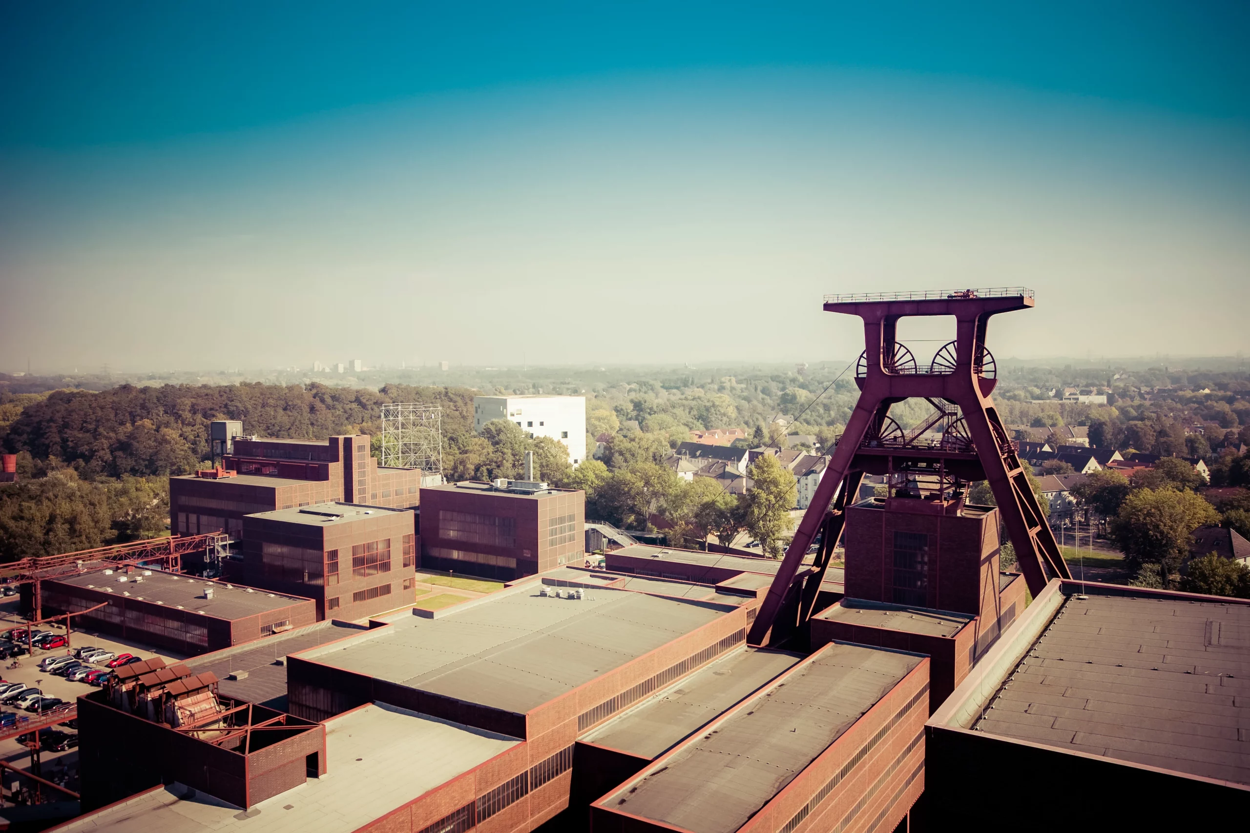 Zeche Zollverein in Essen als Symbolbild für den Standort der Unfallzentrale NRW in Essen
